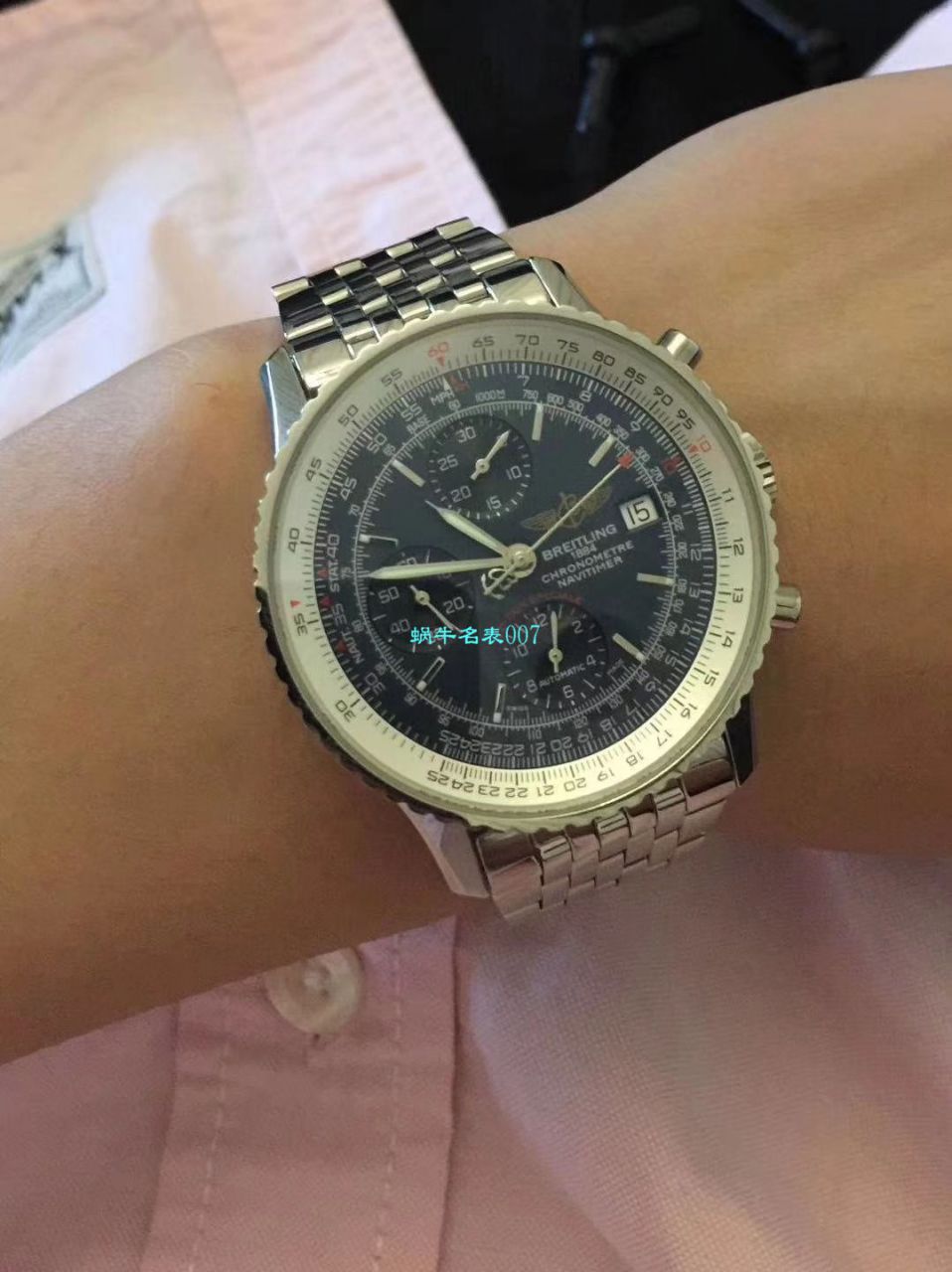  Video analysis 渠道原单货Breitling Breitling 航空计时1系列A1332412|C942|451A wrist watch 【 Breitling 航空计时，老毒物】 / BL083AMM