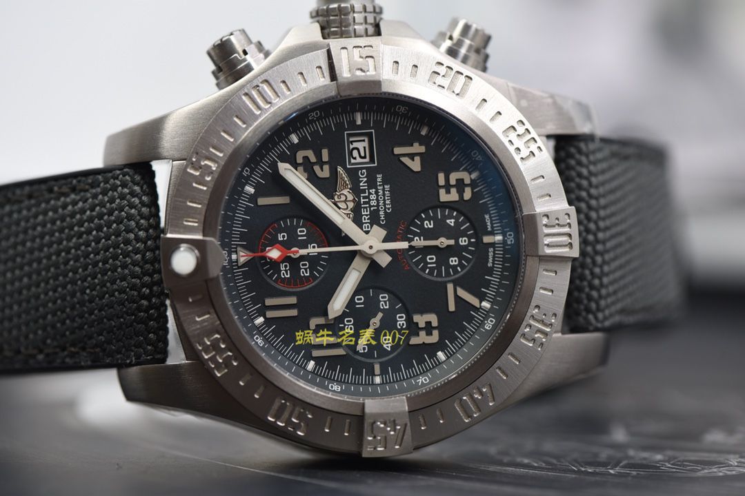 【独家 Video analysis GF Factory 复刻高仿 Breitling 手表】 Breitling 复仇者系列E1338310|M534|253S|E20DSA.2 wrist watch  / BL107