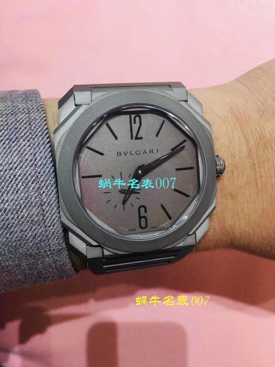 【台湾 Factory 一比一超A高仿手表】 BVLGARI OCTO系列102713 BGO40C14TTXTAUTO wrist watch  / BZ016