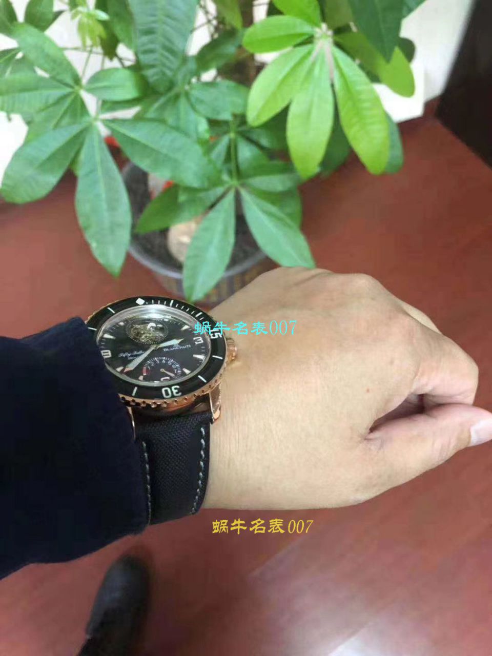 【JB Factory 一比一超A高仿手表】Blancpain  Fifty Fathoms 系列5025-1530-52  Tourbillon 系列 wrist watch  / BP027