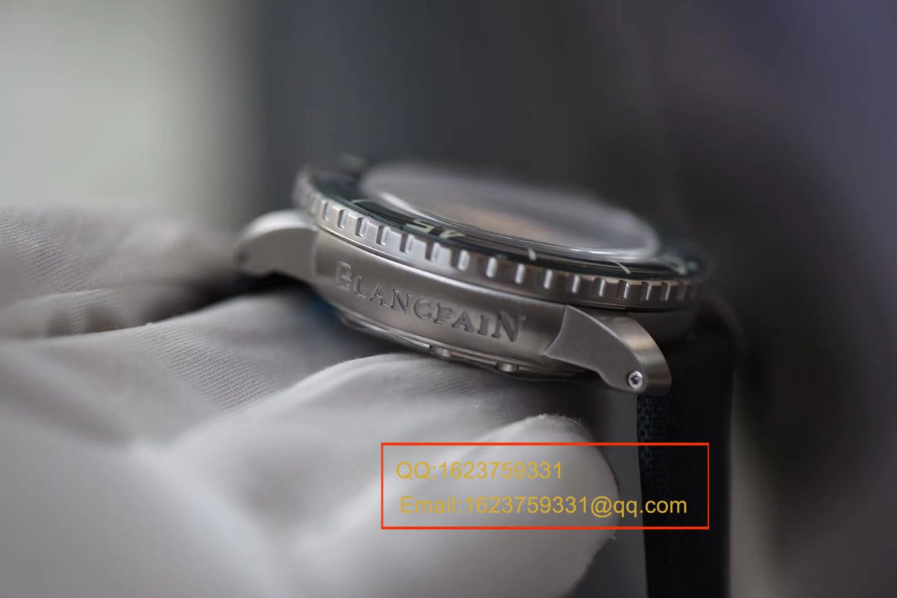 【 Video analysis ZF Factory Blancpain  Fifty Fathoms 复刻高仿手表】BlancpainBlancpain  Fifty Fathoms 系列 5015D-1140-52B wrist watch  / BP061