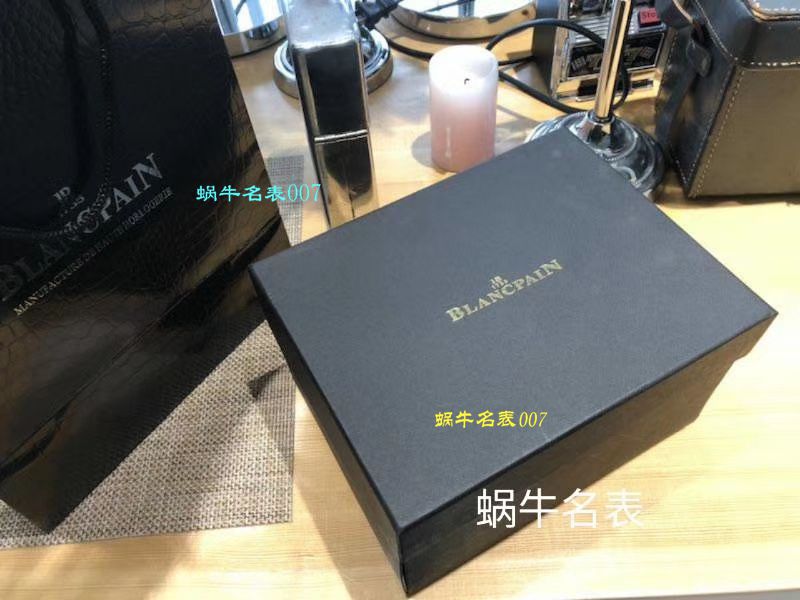 【ZF一比一超A高仿手表】Blancpain  Fifty Fathoms 系列5015-12B40-O52A蓝面背透 wrist watch  / BP038
