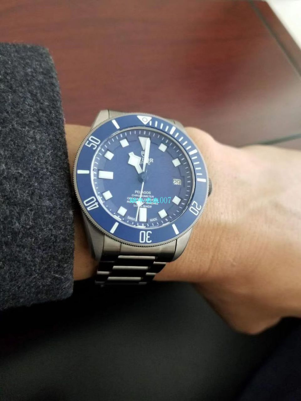 【XF最新～终极版 Tudor 蓝土豆】 Tudor  top 复刻高仿PELAGOS系列25600TB wrist watch  / DT036