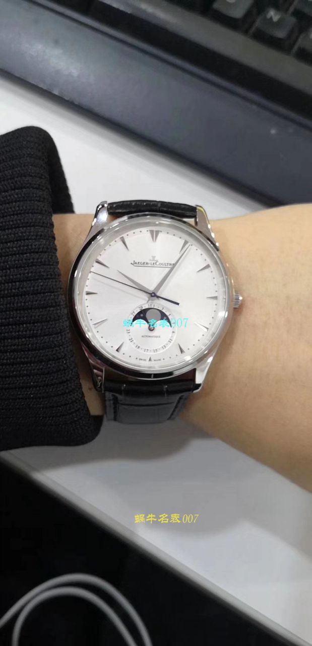  Video analysis  Jaeger-LeCoultre 大师系列1368420 wrist watch 一比一高仿手表【ZF新品， Jaeger-LeCoultre 月相大师系列】 / JJ123MM