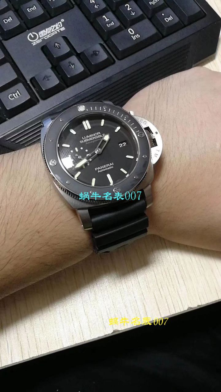 【 Video analysis 复刻表哪里买、复刻表能买吗】新一代深水利器! VS Factory Panerai PAM00389 P9000 自主研发升级版V2 Movement   / VS00389