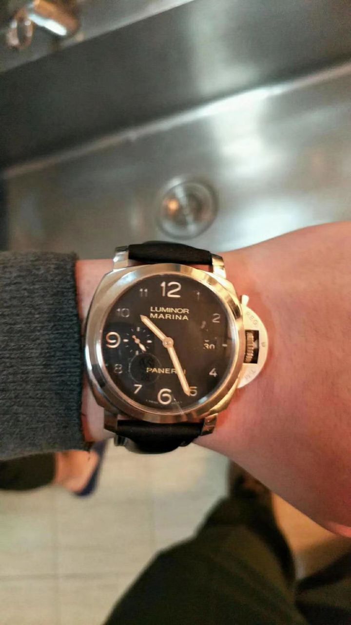  Video analysis Panerai LUMINOR 1950系列PAM 00359 wrist watch 一比一高仿手表【VSPanerai 359 V2 版 同步正品 Movement 功能！】 / VSPAM00359MM