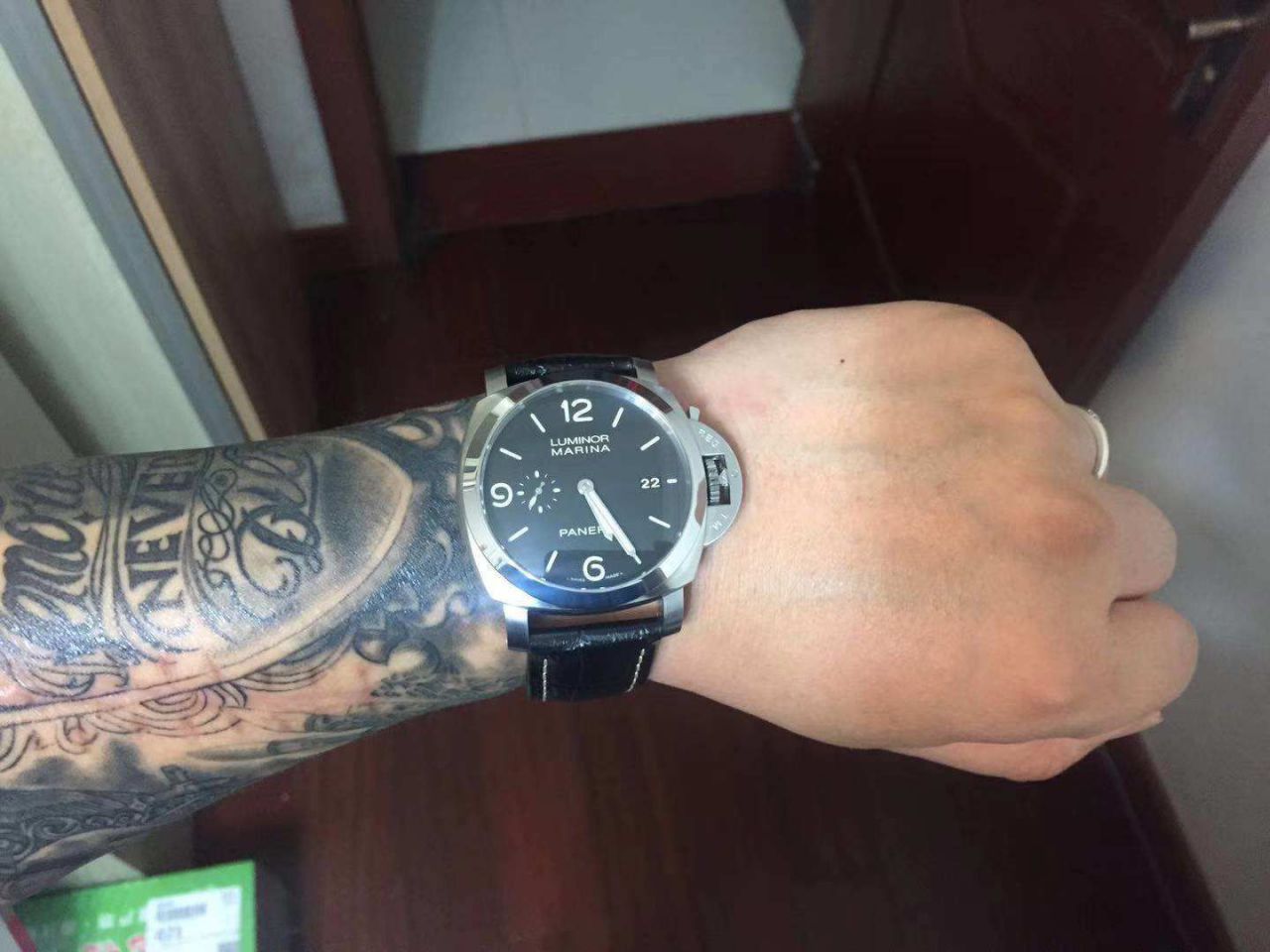 Video analysis PaneraiPanerai LUMINOR 1950系列PAM 00312 wrist watch 【VS一比一复刻高仿手表】 / VSPAM00312MM