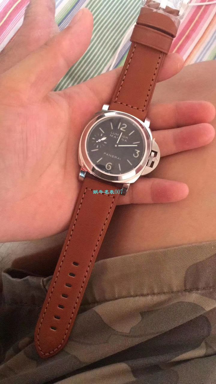 【N Factory 终极版本】Panerai LUMINOR系列高仿PAM 00111 wrist watch   / PA008