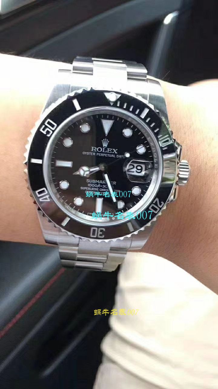 【NOOB Factory V9版本904L不锈钢版本】 Rolex  Submariner 型复刻高仿116610LV-97200 绿盘 wrist watch ( Submariner )、116610LN-97200 《 Submariner 》 / RCB199