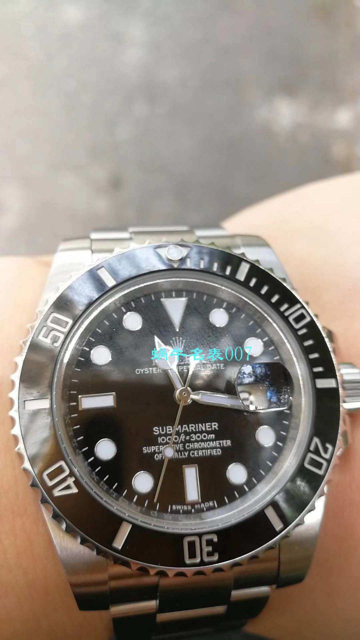 【NOOB Factory V9版本904L不锈钢版本】 Rolex  Submariner 型复刻高仿116610LV-97200 绿盘 wrist watch ( Submariner )、116610LN-97200 《 Submariner 》 / RCB199