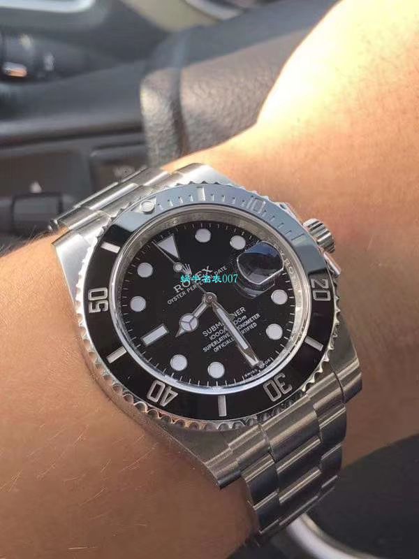 【NOOB Factory V9版本904L不锈钢版本】 Rolex  Submariner 型复刻高仿116610LV-97200 绿盘 wrist watch ( Submariner )、116610LN-97200 《 Submariner 》 / RCB199