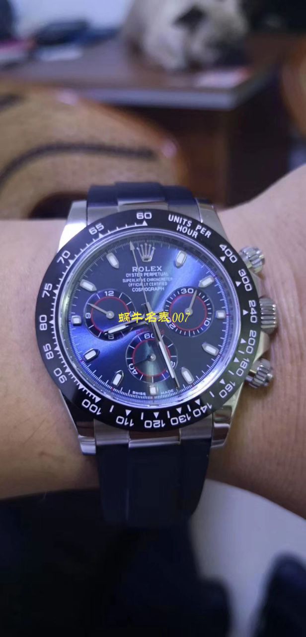 【N Factory 最新神作～原装结构4130】 Rolex  Cosmograph Daytona  top 复刻高仿 Ditongna 系列116520-78590 白钢 Ditongna  / R217