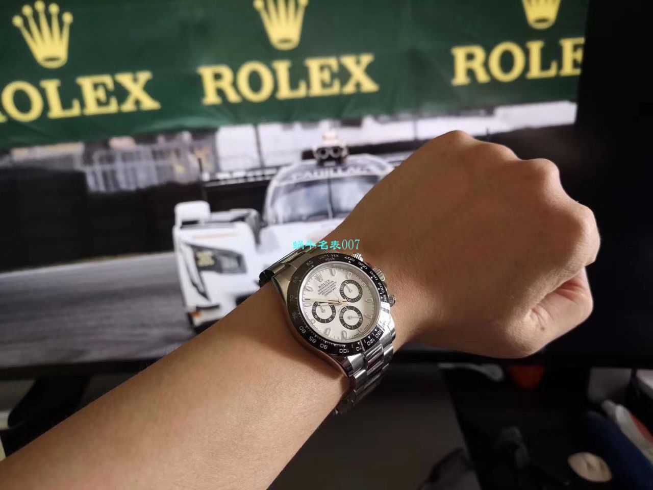 【N Factory 最新神作～原装结构4130 Ditongna 】 Rolex  Cosmograph Daytona  Ditongna  Best 复刻高仿手表116520-78590 黑盘 wrist watch (黑钢迪) / R216