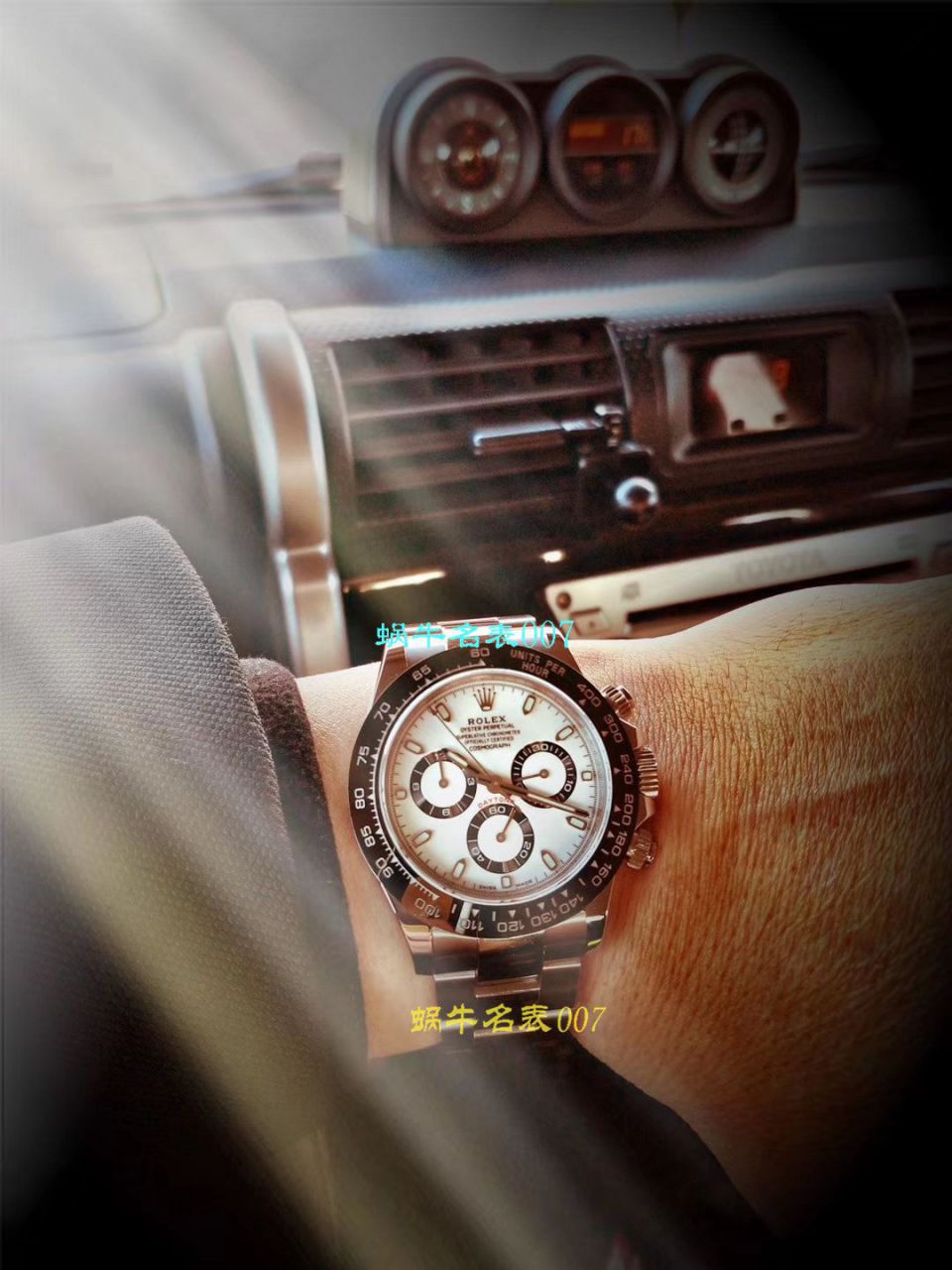 ROLEX Rolex  Cosmograph Daytona  Ditongna 系列116500LN-78590 wrist watch 【N Factory 一比一超A高仿手表】N Factory 神作～904钢原装结构4130 Ditongna  / R297