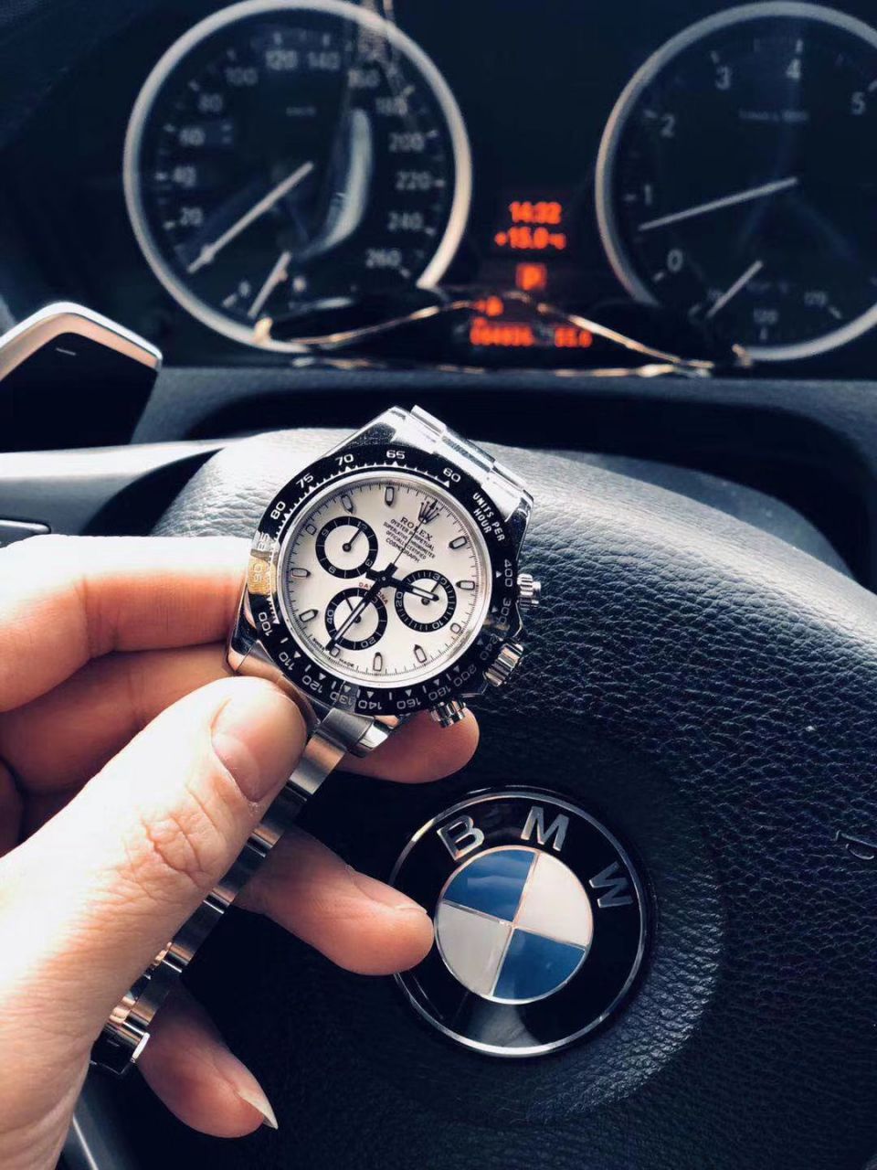 ROLEX Rolex  Cosmograph Daytona  Ditongna 系列116500LN-78590 wrist watch 【N Factory 一比一超A高仿手表】N Factory 神作～904钢原装结构4130 Ditongna  / R297