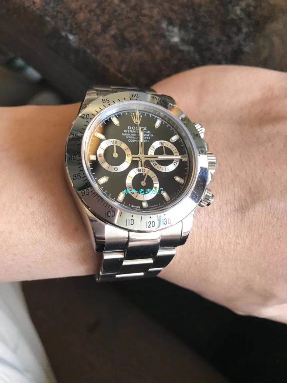 ROLEX Rolex  Cosmograph Daytona  Ditongna 系列116500LN-78590 wrist watch 【N Factory 一比一超A高仿手表】N Factory 神作～904钢原装结构4130 Ditongna  / R297