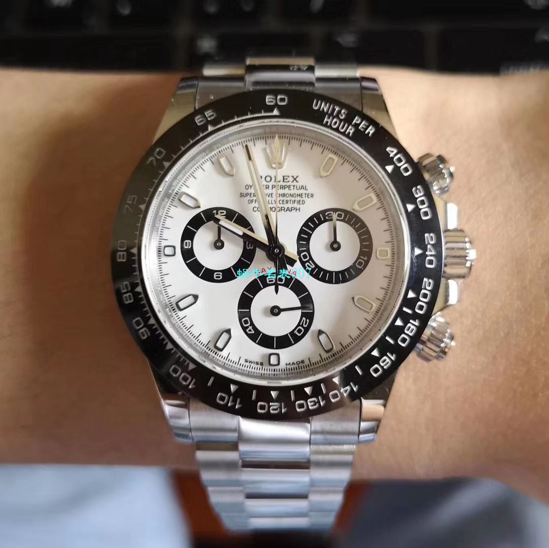 ROLEX Rolex  Cosmograph Daytona  Ditongna 系列116500LN-78590 wrist watch 【N Factory 一比一超A高仿手表】N Factory 神作～904钢原装结构4130 Ditongna  / R297