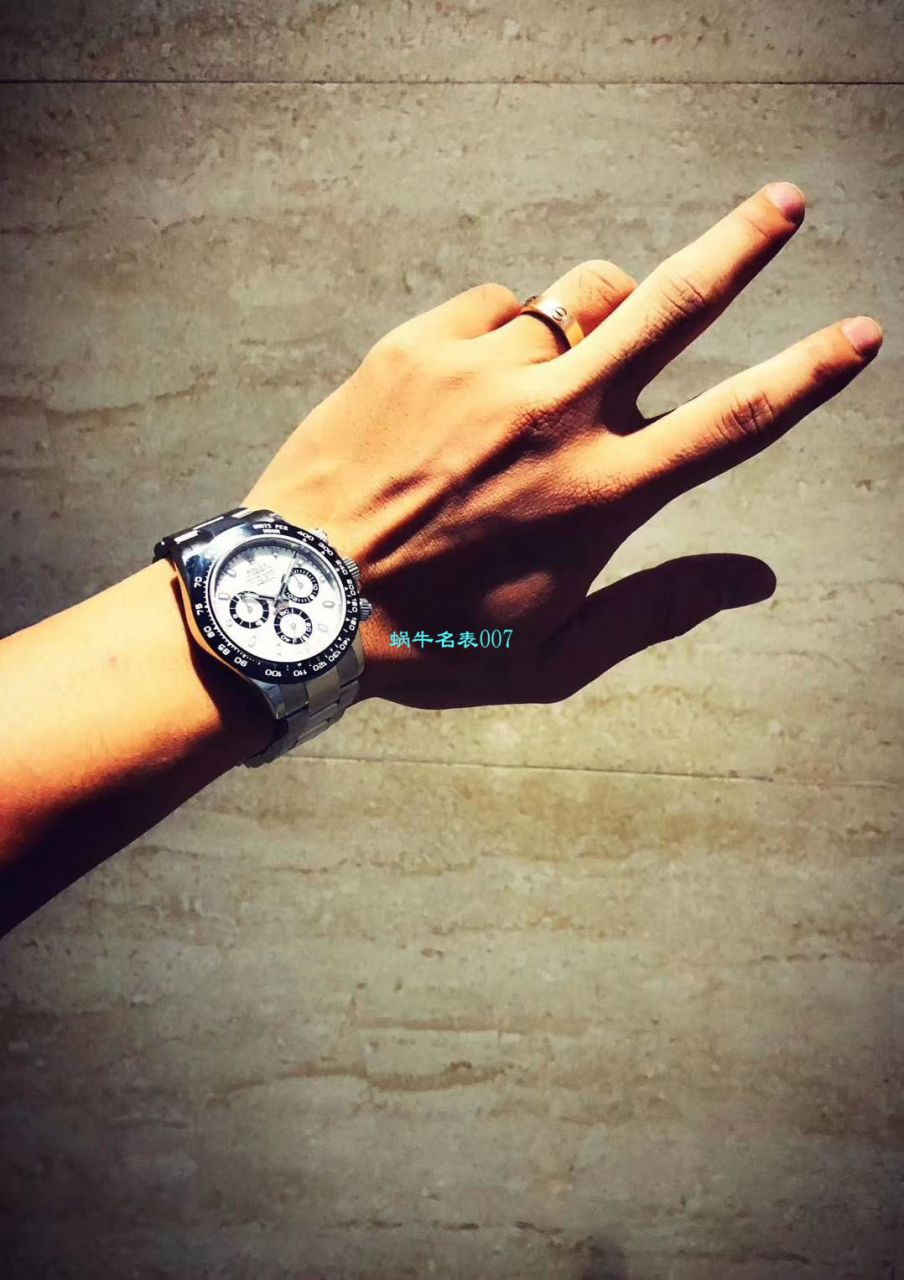 ROLEX Rolex  Cosmograph Daytona  Ditongna 系列116500LN-78590 wrist watch 【N Factory 一比一超A高仿手表】N Factory 神作～904钢原装结构4130 Ditongna  / R297