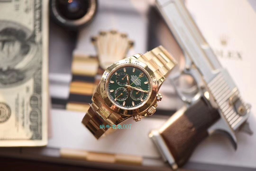  Rolex  Cosmograph Daytona  Ditongna 系列116508绿盘男士机械 wrist watch 【AR一比一高仿手表】 / R275