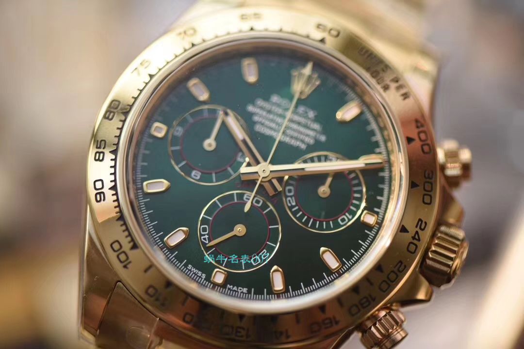  Rolex  Cosmograph Daytona  Ditongna 系列116508绿盘男士机械 wrist watch 【AR一比一高仿手表】 / R275