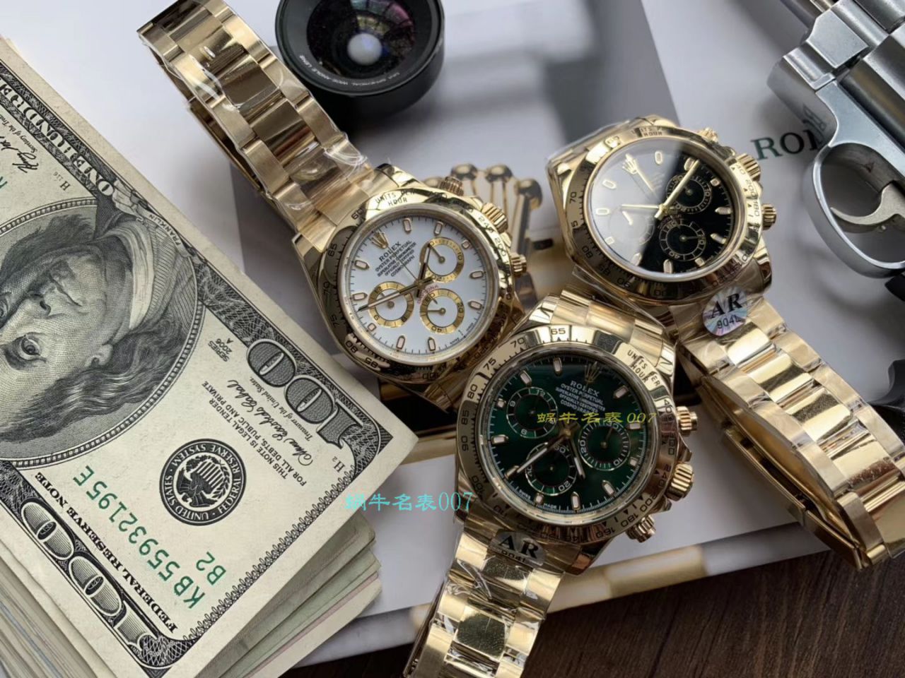  Rolex  Cosmograph Daytona  Ditongna 系列116508绿盘男士机械 wrist watch 【AR一比一高仿手表】 / R275