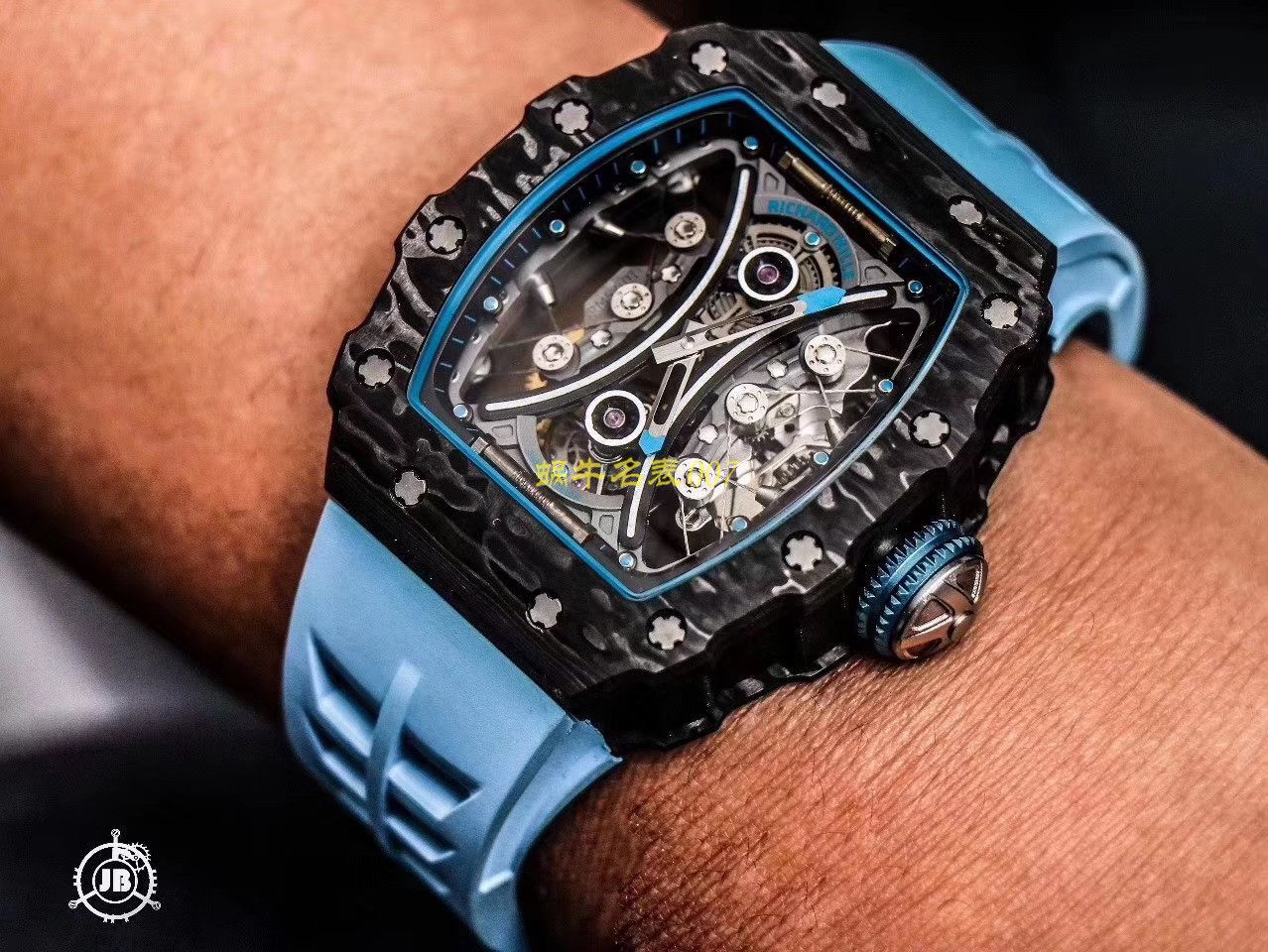 【JB Factory  RICHARD MILLE 复刻高仿手表】Richard Mille男士系列RM 53-01 PABLO MAC DONOUGH Tourbillon  wrist watch  / RM 53-01