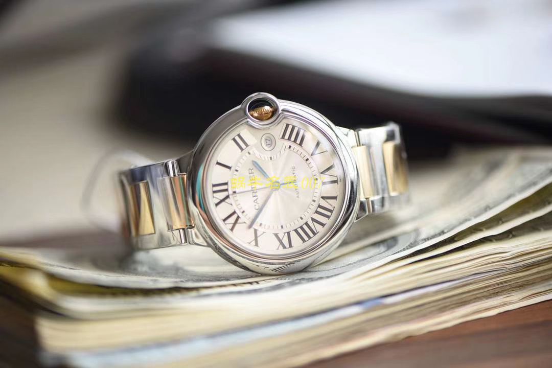 V9 Factory 18K包金蓝气球间金款（黄金和玫瑰金各三个直径：大号42mm中号36mm小号33mm，共六款） / K191