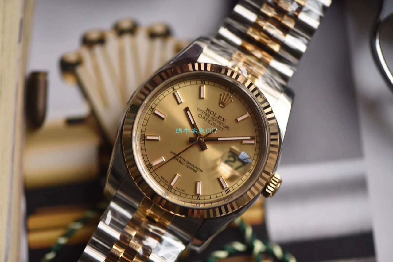  Rolex   Datejust 系列116233银盘纪念型 watchband   wrist watch ,116233金盘镶钻,116233黑盘纪念 watchband  ,m126233-0015【AR一比一复刻高仿手表】 / R277