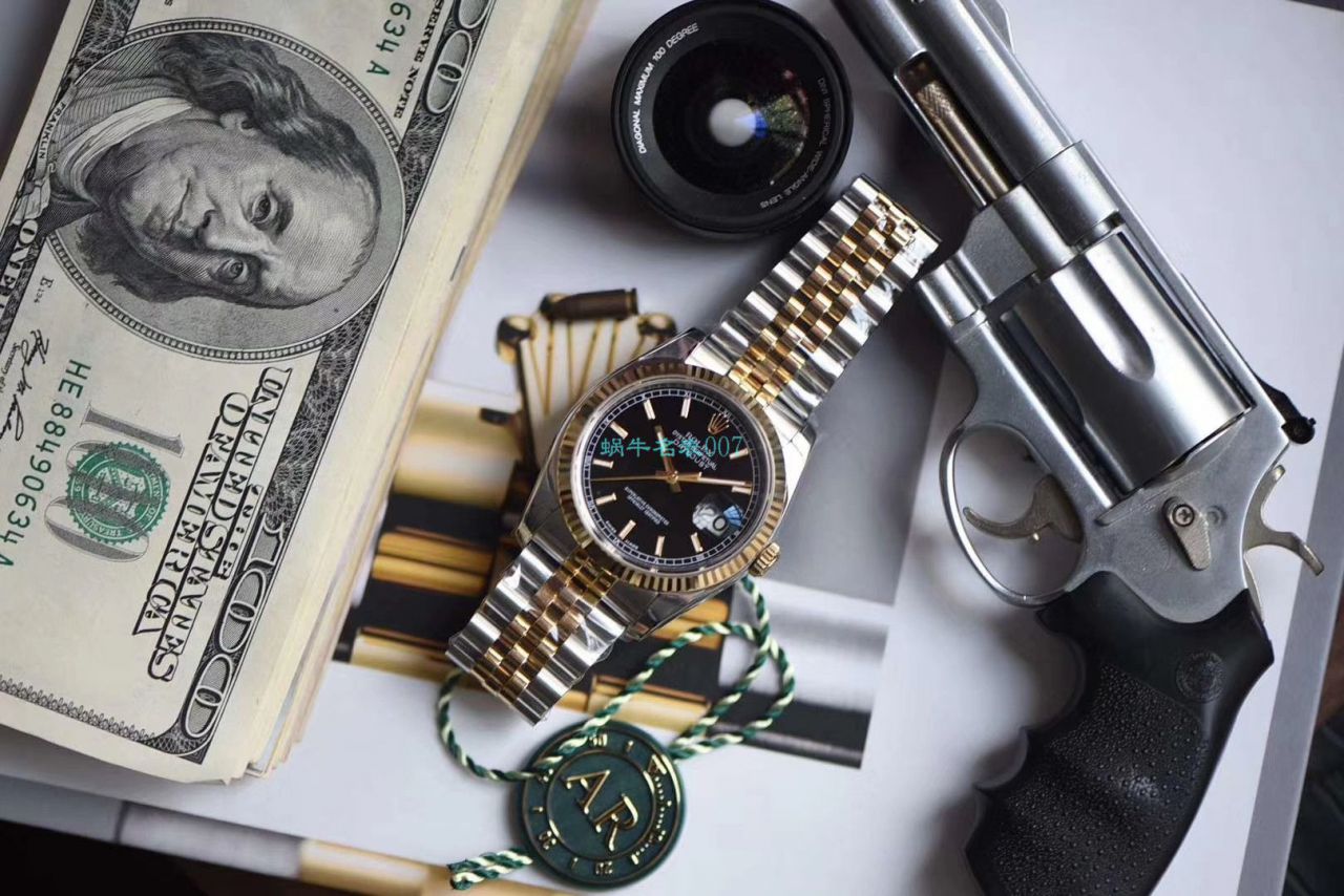  Rolex   Datejust 系列116233银盘纪念型 watchband   wrist watch ,116233金盘镶钻,116233黑盘纪念 watchband  ,m126233-0015【AR一比一复刻高仿手表】 / R277