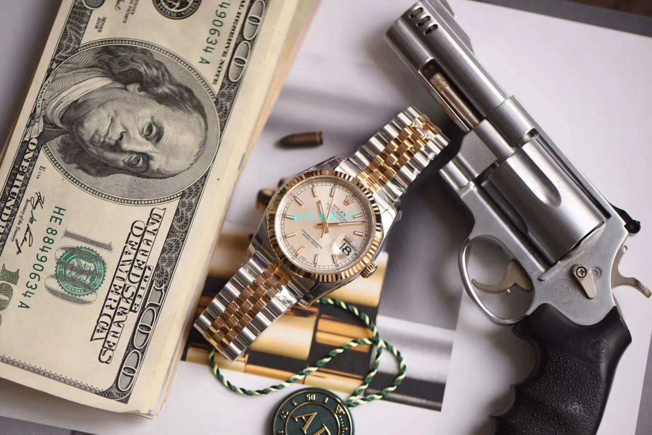  Rolex   Datejust 系列116233银盘纪念型 watchband   wrist watch ,116233金盘镶钻,116233黑盘纪念 watchband  ,m126233-0015【AR一比一复刻高仿手表】 / R277