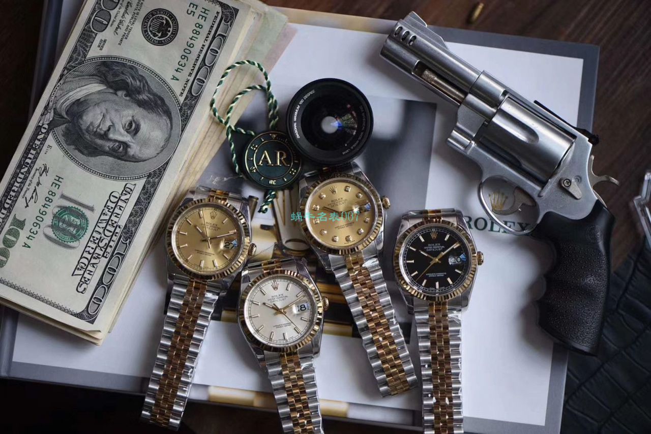 Rolex   Datejust 系列116233银盘纪念型 watchband   wrist watch ,116233金盘镶钻,116233黑盘纪念 watchband  ,m126233-0015【AR一比一复刻高仿手表】 / R277