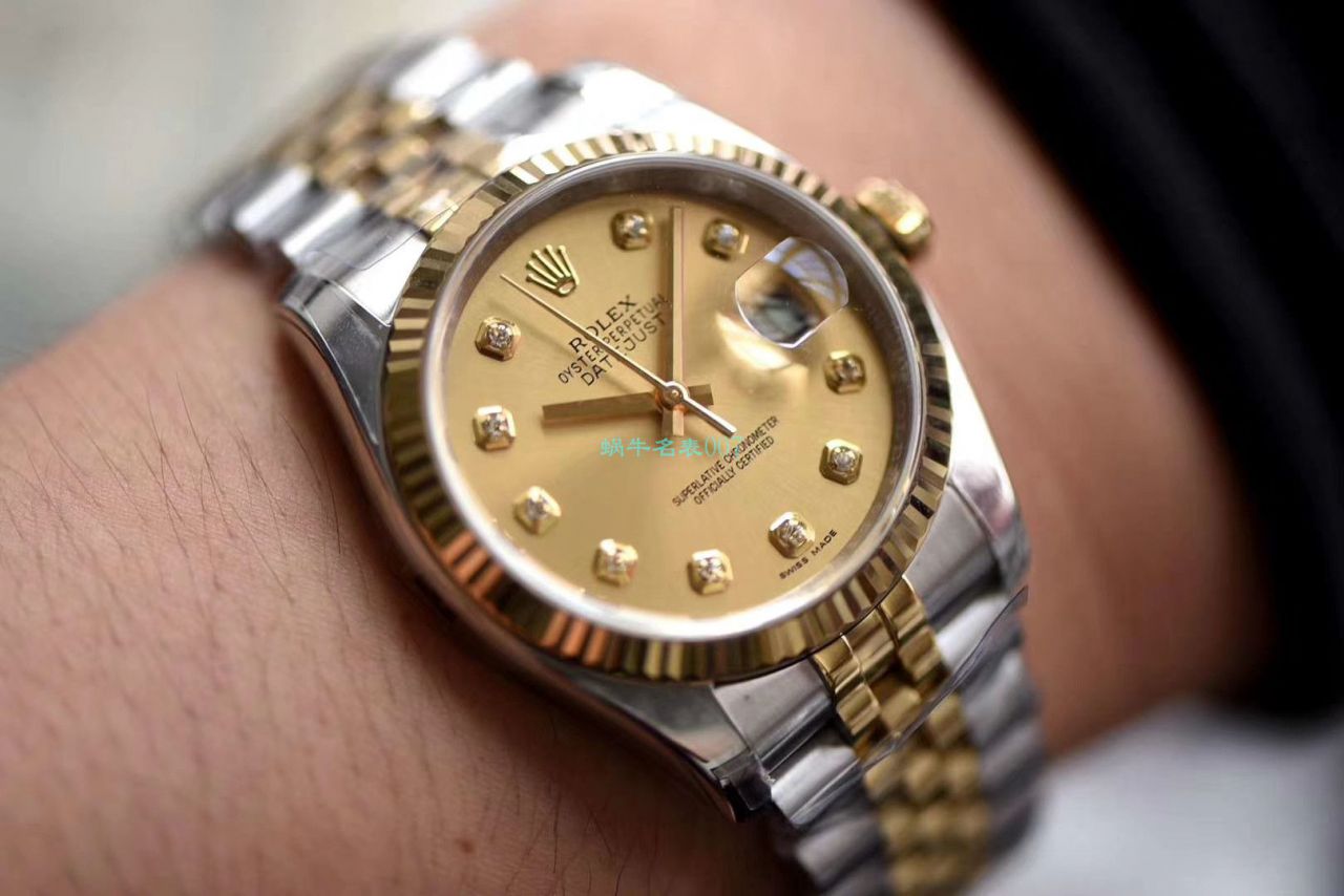  Rolex   Datejust 系列116233银盘纪念型 watchband   wrist watch ,116233金盘镶钻,116233黑盘纪念 watchband  ,m126233-0015【AR一比一复刻高仿手表】 / R277