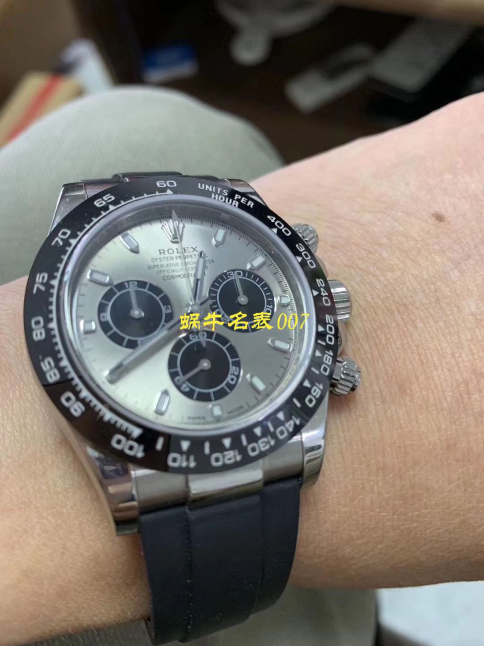  Rolex  Cosmograph Daytona  Ditongna 系列116509 蓝盘 wrist watch 【NOOB Factory 一比一 top 复刻高仿手表】 / R271