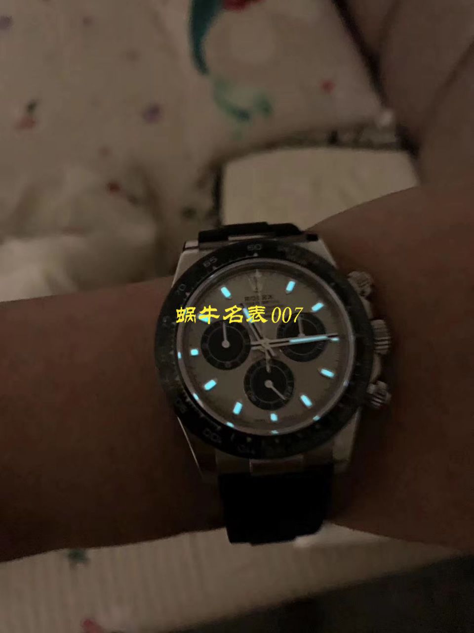  Rolex  Cosmograph Daytona  Ditongna 系列116509 蓝盘 wrist watch 【NOOB Factory 一比一 top 复刻高仿手表】 / R271