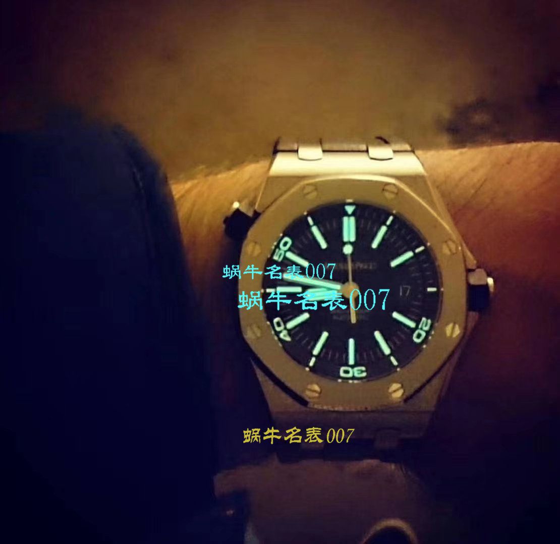 【JF一比一超A高仿】 Video analysis Audemars Piguet  Royal Oak Offshore 系列15703ST.OO.A002CA.01 wrist watch ，全新V9S超强版正式闪亮登场 / AP156