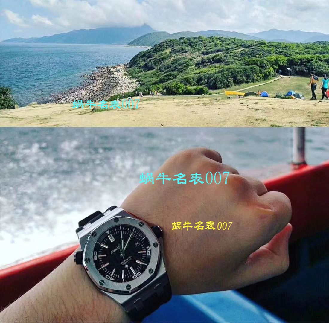 【JF一比一超A高仿】 Video analysis Audemars Piguet  Royal Oak Offshore 系列15703ST.OO.A002CA.01 wrist watch ，全新V9S超强版正式闪亮登场 / AP156