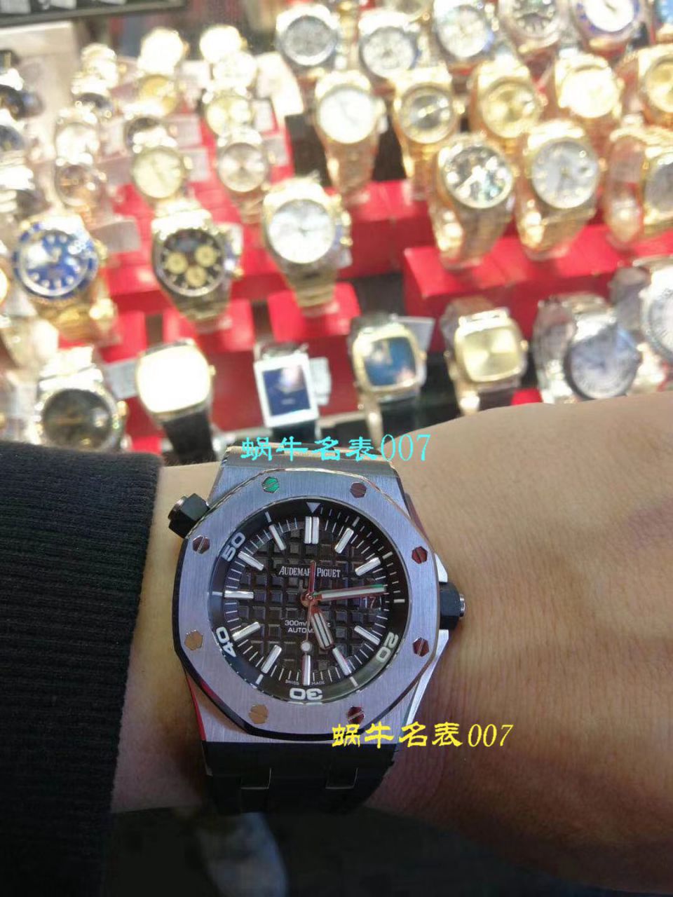 【JF一比一超A高仿】 Video analysis Audemars Piguet  Royal Oak Offshore 系列15703ST.OO.A002CA.01 wrist watch ，全新V9S超强版正式闪亮登场 / AP156