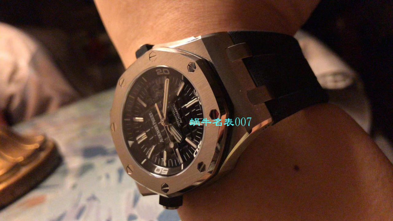 【JF一比一超A高仿】 Video analysis Audemars Piguet  Royal Oak Offshore 系列15703ST.OO.A002CA.01 wrist watch ，全新V9S超强版正式闪亮登场 / AP156