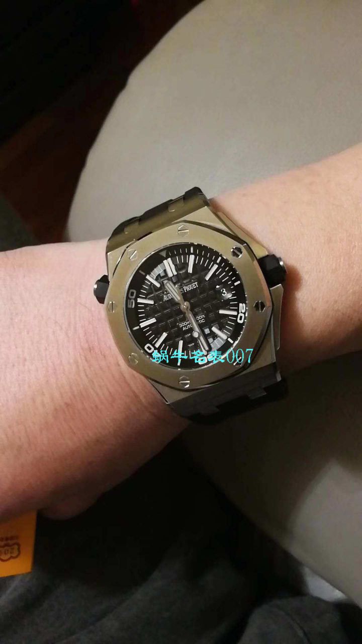 【JF Factory 1:1复刻手表】Audemars Piguet AP皇家橡树离岸经典15703ST.OO.A002CA.01男士手表 / AP095B