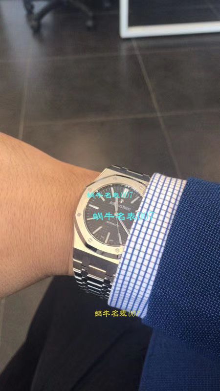 【JF一比一超A高仿手表】Audemars Piguet 皇家橡树系列15400ST.OO.1220ST.04 wrist watch  / AP129