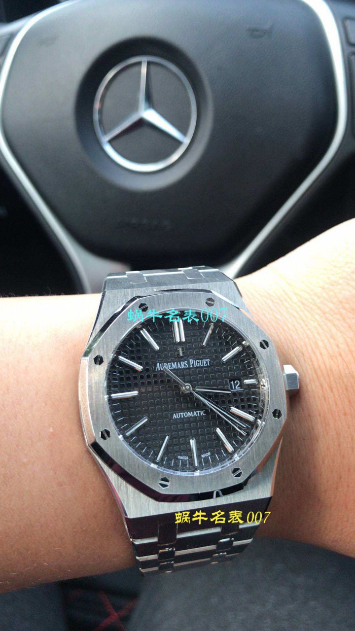 【JF一比一超A高仿手表】Audemars Piguet 皇家橡树系列15400ST.OO.1220ST.04 wrist watch  / AP129