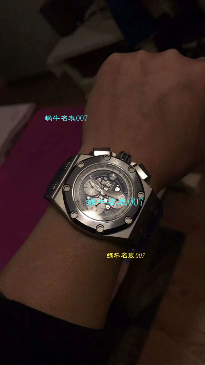 【JF Factory 超A高仿手表】Audemars Piguet  Royal Oak Offshore BR2系列26078PO.OO.D018CR.01 wrist watch  / AP070