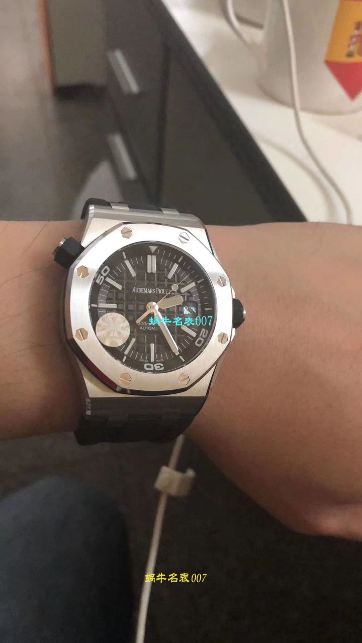 【独家视频测评JF一比一超A高仿手表】Audemars Piguet  Royal Oak Offshore 系列15710ST.OO.A002CA.01 wrist watch  / AP031B