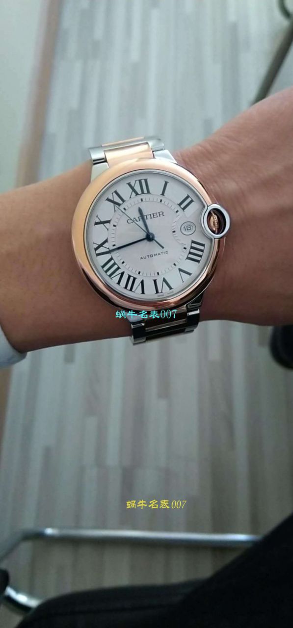 【HVVB6一比一超A高仿手表】 Cartier  蓝气球系列WSBB0003男士机械 wrist watch  / K137