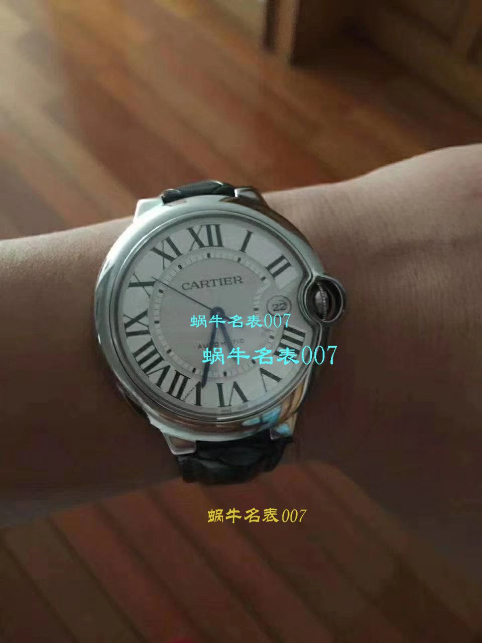 【HVVB6一比一超A高仿手表】 Cartier  蓝气球系列WSBB0003男士机械 wrist watch  / K137