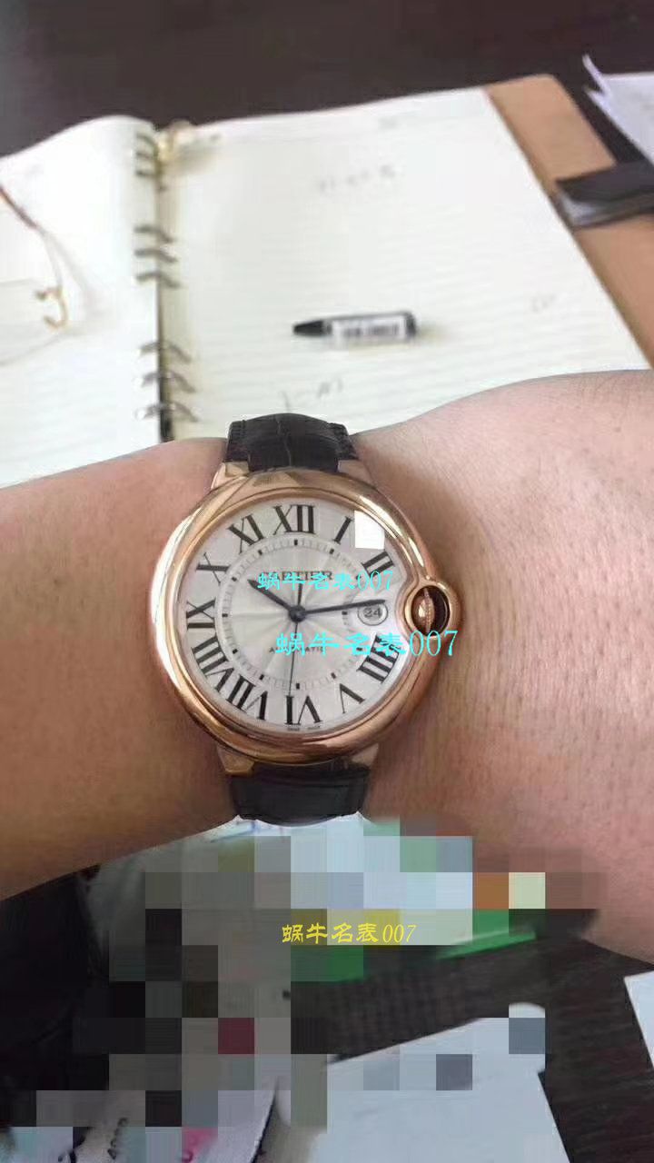 【HVVB6一比一超A高仿手表】 Cartier  蓝气球系列WSBB0003男士机械 wrist watch  / K137