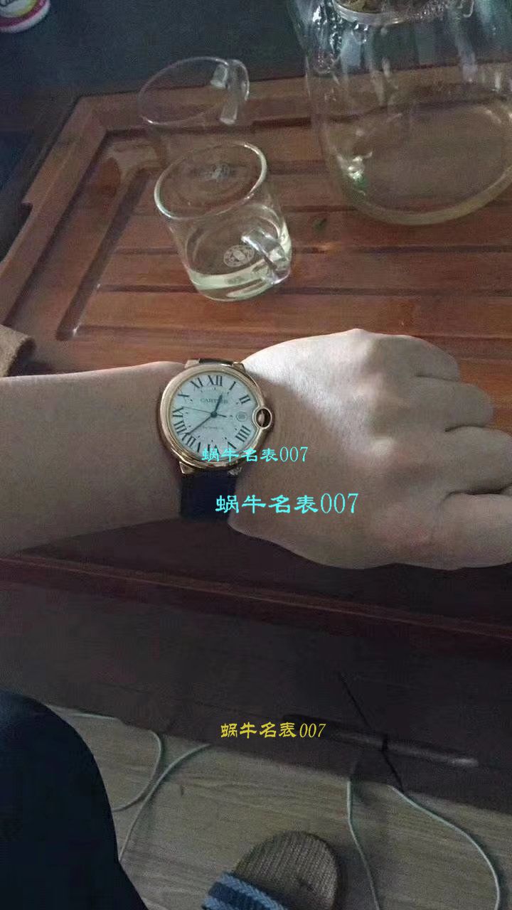 【HVVB6一比一超A高仿手表】 Cartier  蓝气球系列WSBB0003男士机械 wrist watch  / K137