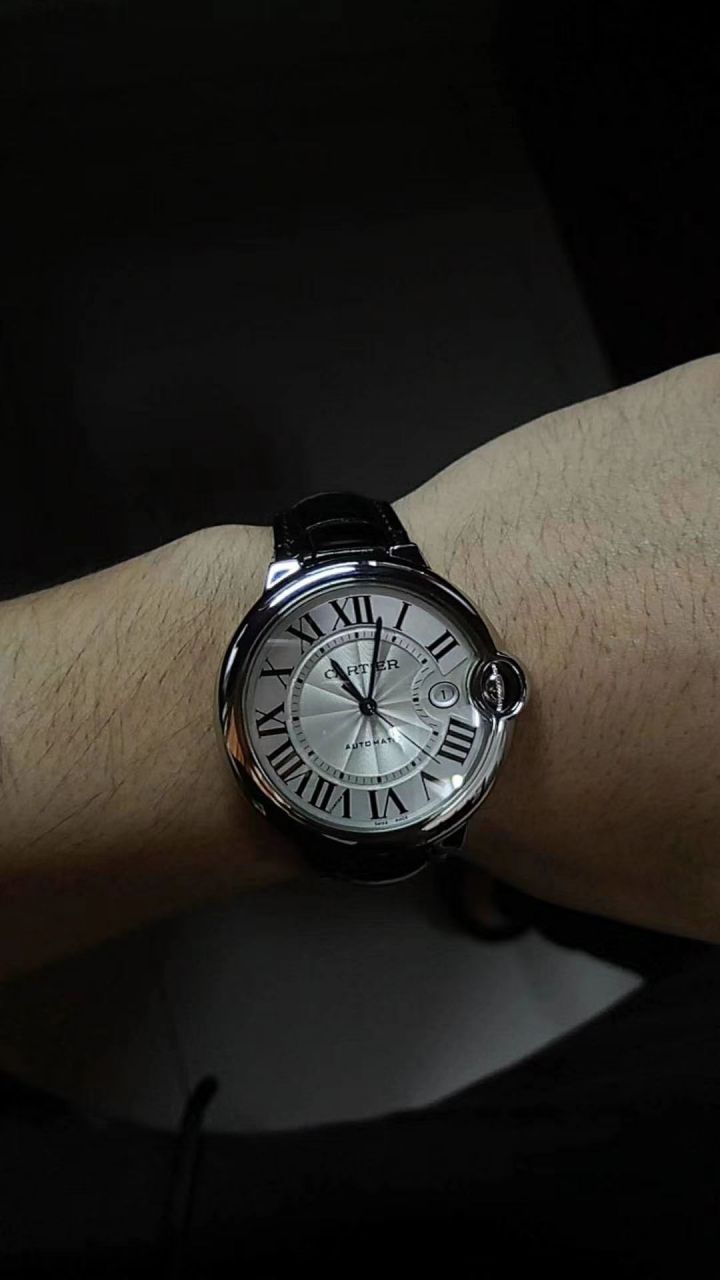【HVVB6一比一超A高仿手表】 Cartier  蓝气球系列WSBB0003男士机械 wrist watch  / K137