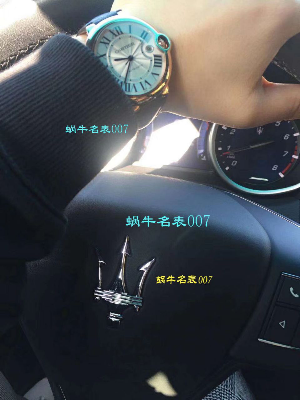 【HVVB6一比一超A高仿手表】 Cartier  蓝气球系列WSBB0003男士机械 wrist watch  / K137