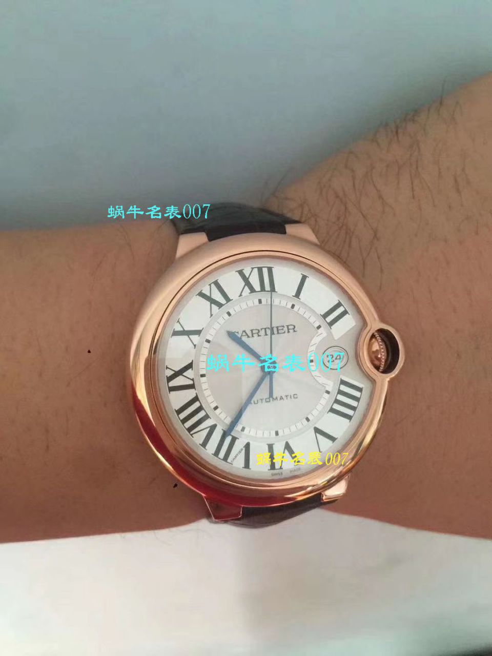 【HVVB6一比一超A高仿手表】 Cartier  蓝气球系列WSBB0003男士机械 wrist watch  / K137